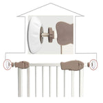 Kiddale Universal Wall Protector (Pack of 2) for Any Safety Gate of Any Brand Kiddale